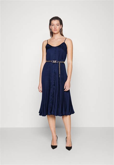 vestido michael kors azul|Michael Kors dresses.